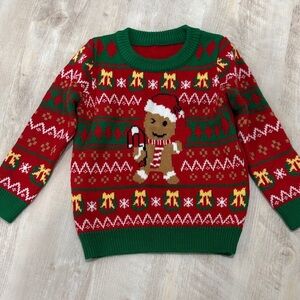 Festive Gingerbread Christmas Sweater